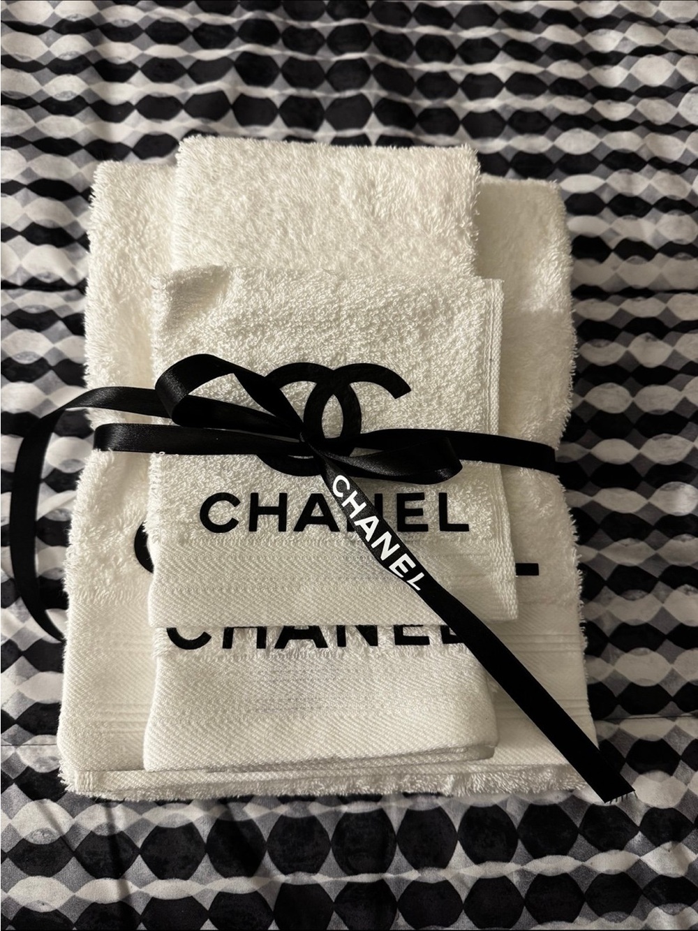 Custom towels set